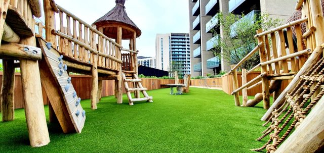Artificial grass for schools.