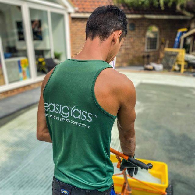 Easigrass Birmingham worker.